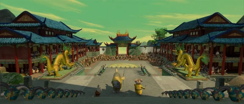 Кадр 2 из Кунг-фу Панда  (2008)