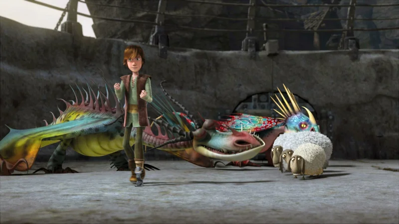 Кадр 1 из Драконы и всадники Олуха<span data-season=